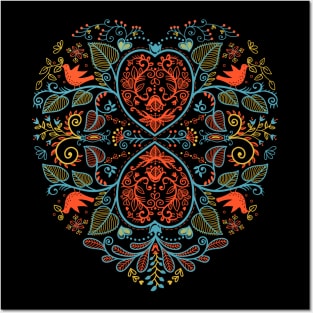 Bright Hearts Posters and Art
